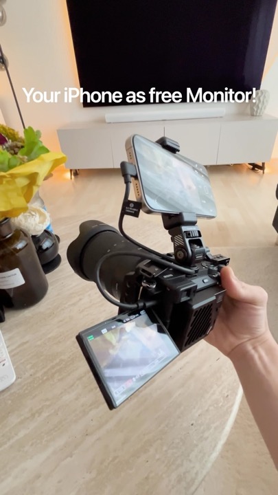 Reel: iPhone als Kamera-Monitor